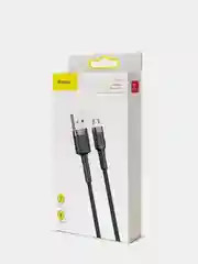 Красный кабель Baseus Premium Cafule Cable (до 2.4A, USB/Micro-USB для Android)
