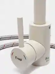 Белый смеситель для кухни Frap F40899 из нержавеющей стали с поворотным изливом смеситель кран