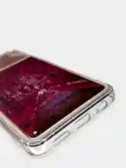 Желтый чехол Xiaomi Redmi Note 10, Note 10S, Poco M5s переливающийся жидкий и защитой камеры