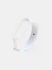 Белый ремешок для Xiaomi Mi Band 5 / 6  , однотонный силиконовый чёрный