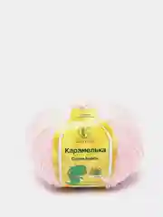 Пудровый пряжа Камтекс "Карамелька" 50гр.175м. (100% акрил)