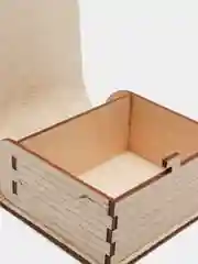 Шкатулка-книжка деревянная "Кот-охотник RUSSIA"