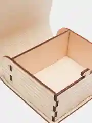 Шкатулка-книжка из дерева с пожеланием