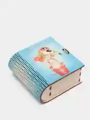 Шкатулка-книжка деревянная "I love you"