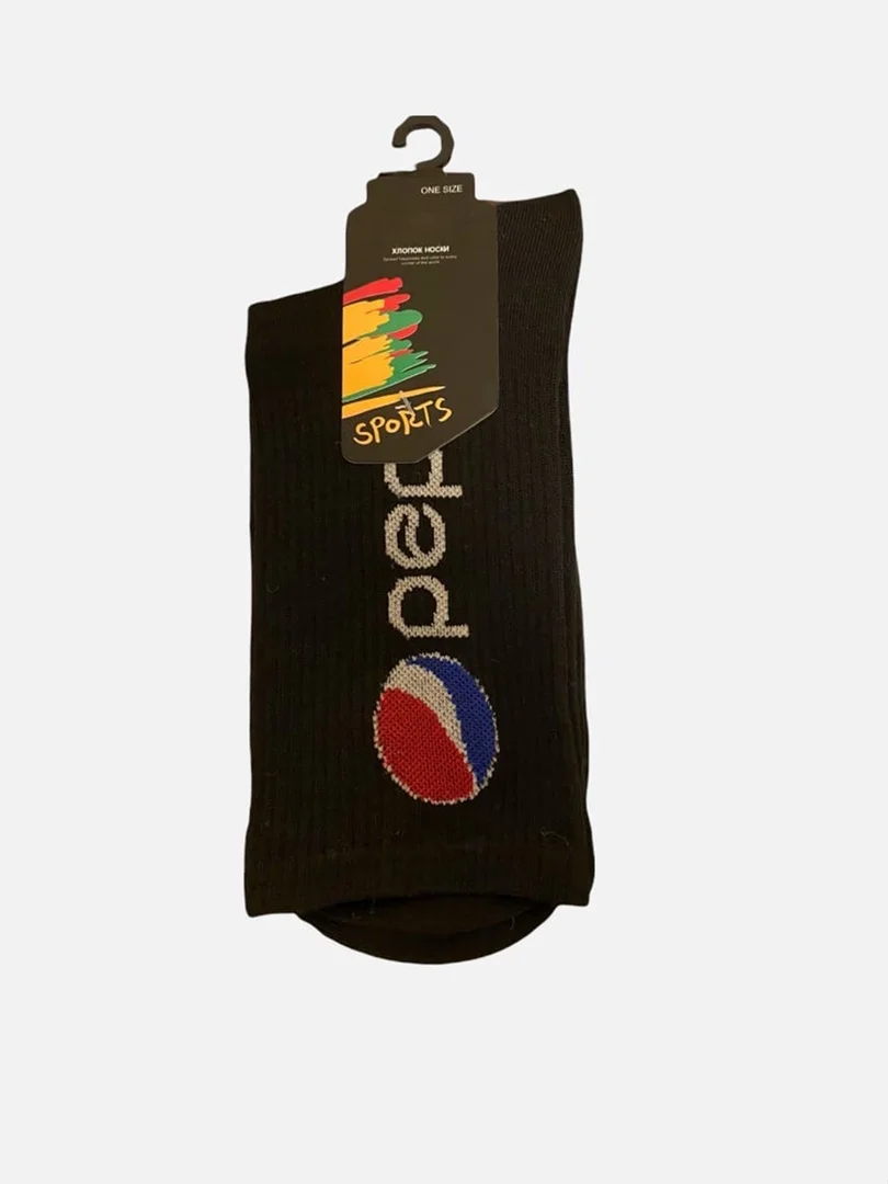 Черный носки высокие унисекс