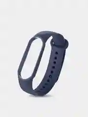 Темно-синий ремешок силиконовый для Xiaomi Mi Band 3, Mi Band 4