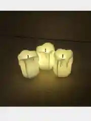 Светодиодная LED свеча с батарейками