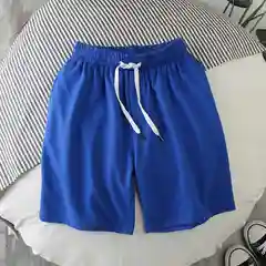 Синий шорты спортивные мужские