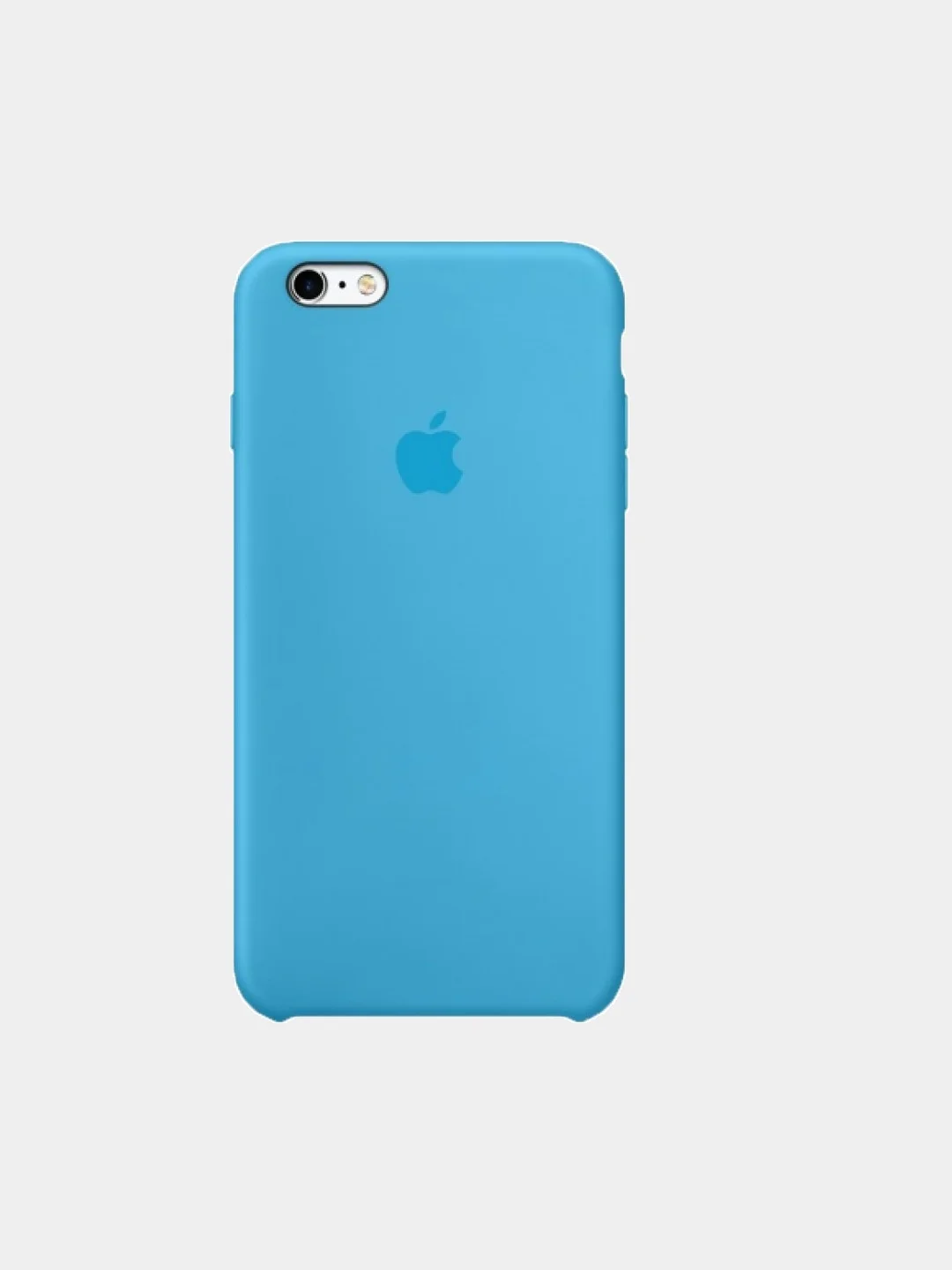 Голубой чехол для iPhone 6, 6S Silicone Case