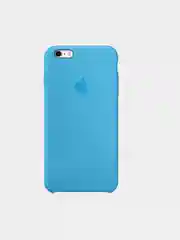 Голубой чехол для iPhone 6, 6S Silicone Case