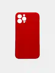 Красный чехол силиконовый Iphone 11, 12, 12 Pro