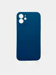Темно-синий чехол силиконовый Iphone 11, 12, 12 Pro