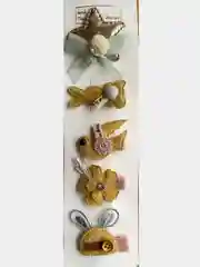 Золотой заколки для волос яркие клик-клак