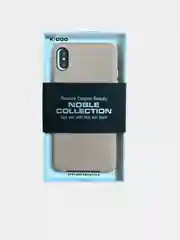 Кремовый чехол для iPhone K-Doo Noble Collection для iPhone X/Xs, Xs Max, Xr