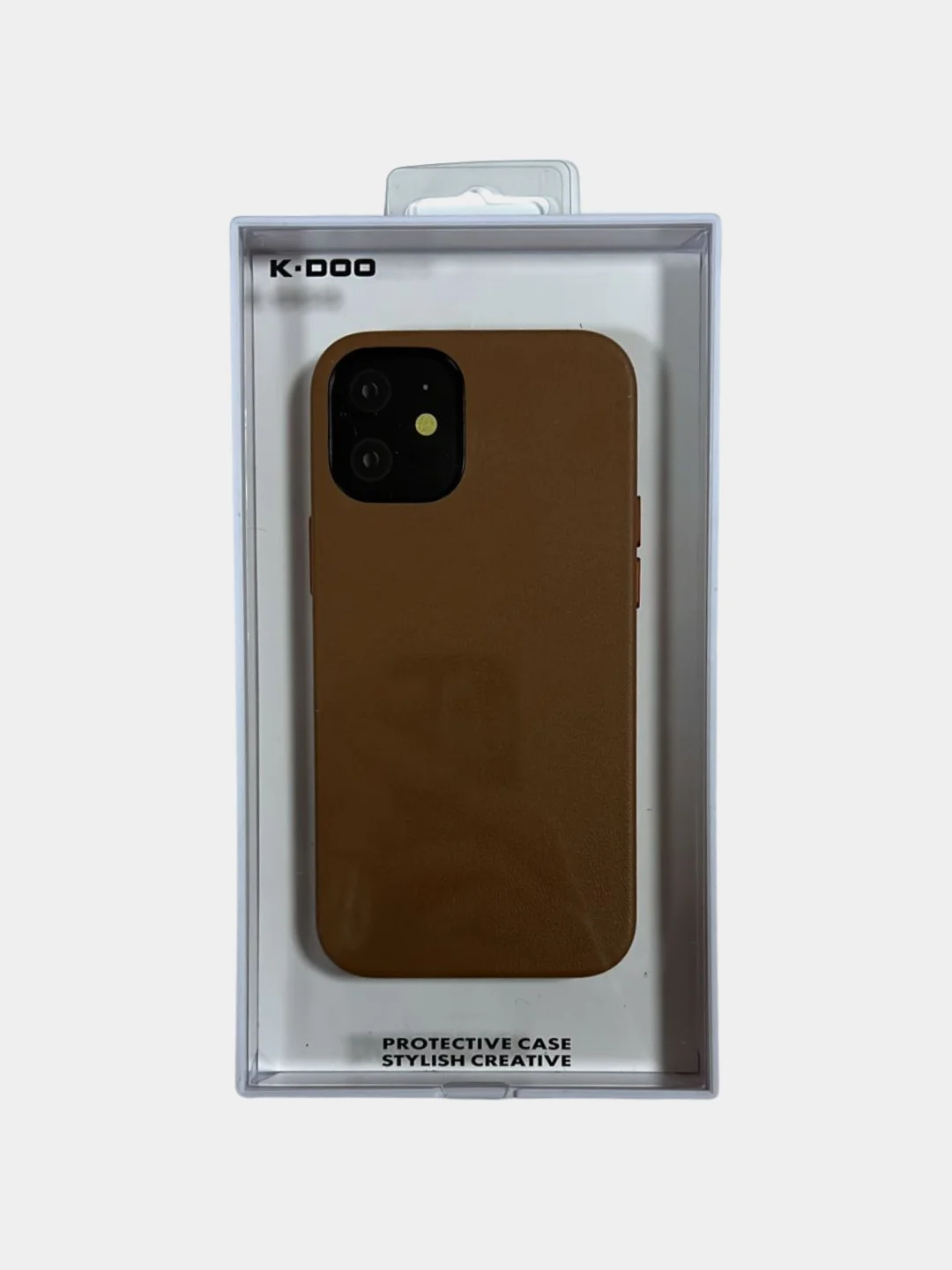 Коричневый чехол K-Doo Noble Collection для iPhone 12 / 12 Pro , 12 Pro Max , 12 mini