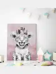Картина Львенок сафари 40х50