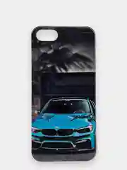 Бирюзовый чехол Apple iPhone 7 / 8 / SE 2020, 5 / 5s / SE 2016, 7 Plus / 8+ силиконовый с рисунком