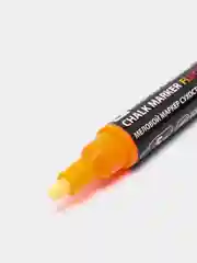 Маркер меловой BRAUBERG "POP-ART", сухостираемый, 5 мм, ОРАНЖЕВЫЙ, 151531