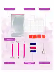 Мини-набор профессионала для алмазной мозаики/вышивки