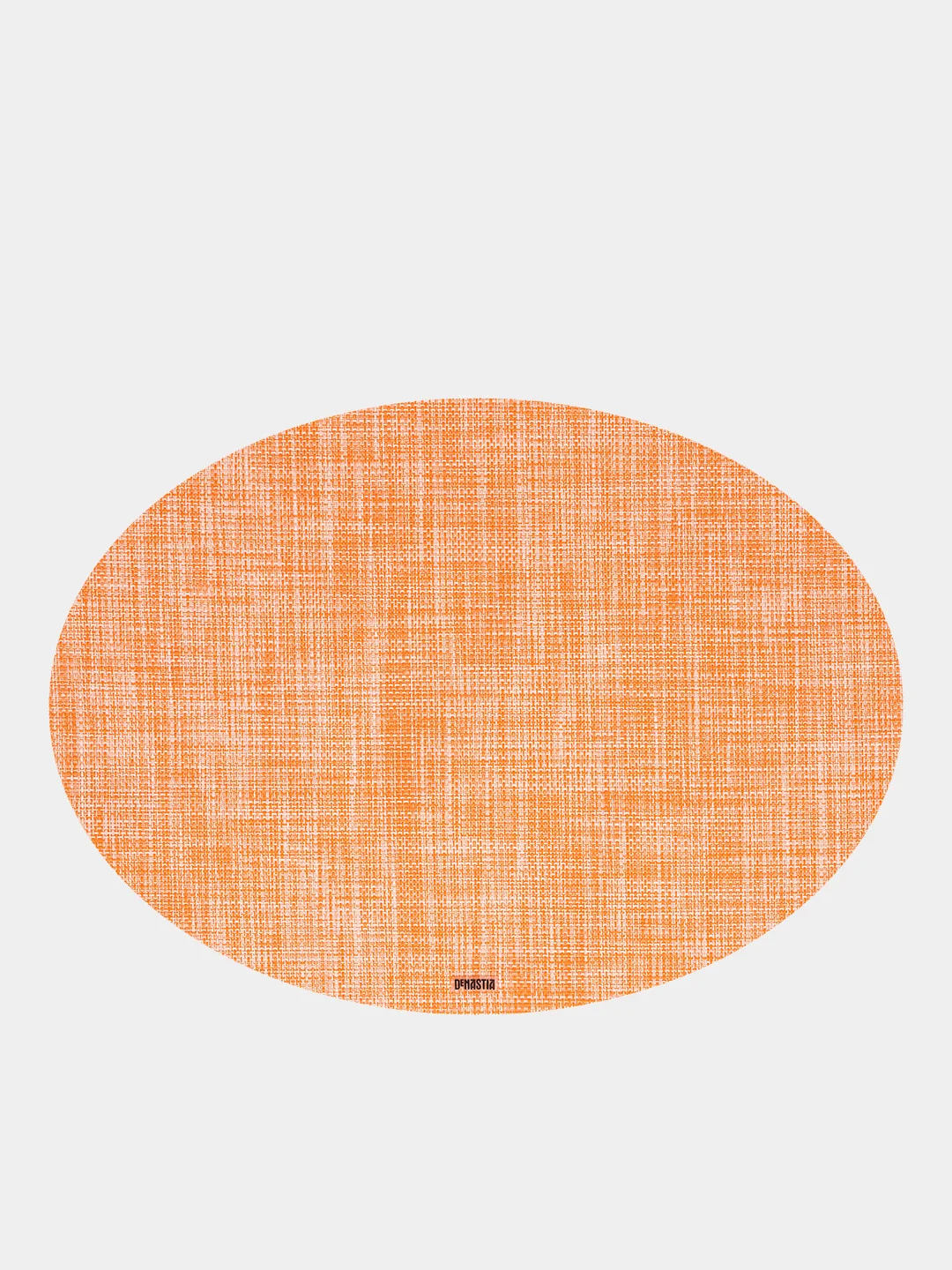 Набор салфеток DeNASTIA 2шт., 45x32,5см, овал, оранжевый меланж