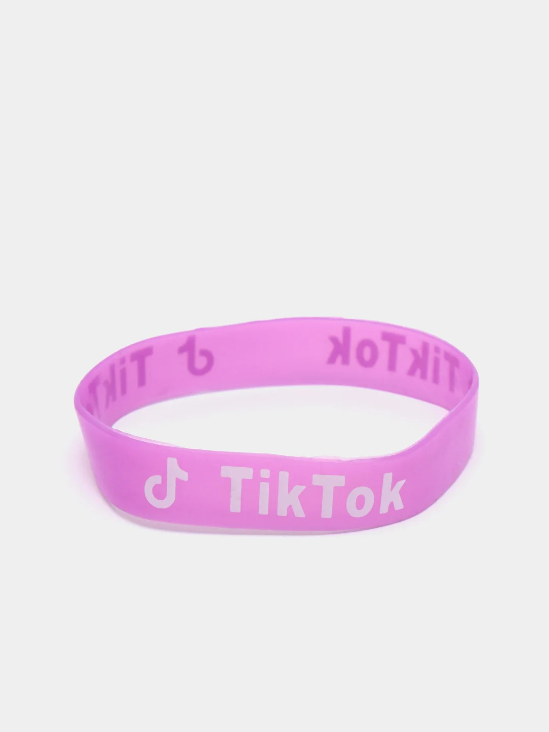 Лавандовый браслет Tik tok силиконовые разные цвета (Tiktok Тикток браслеты )