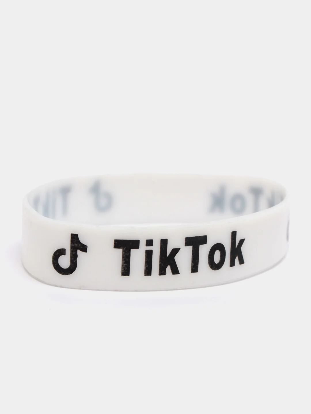 Синий браслет Tik tok силиконовые разные цвета (Tiktok Тикток браслеты )