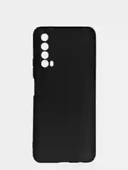Черный чехол Huawei P Smart 2021, Хуавей П Смарт 2021 черный, силиконовый