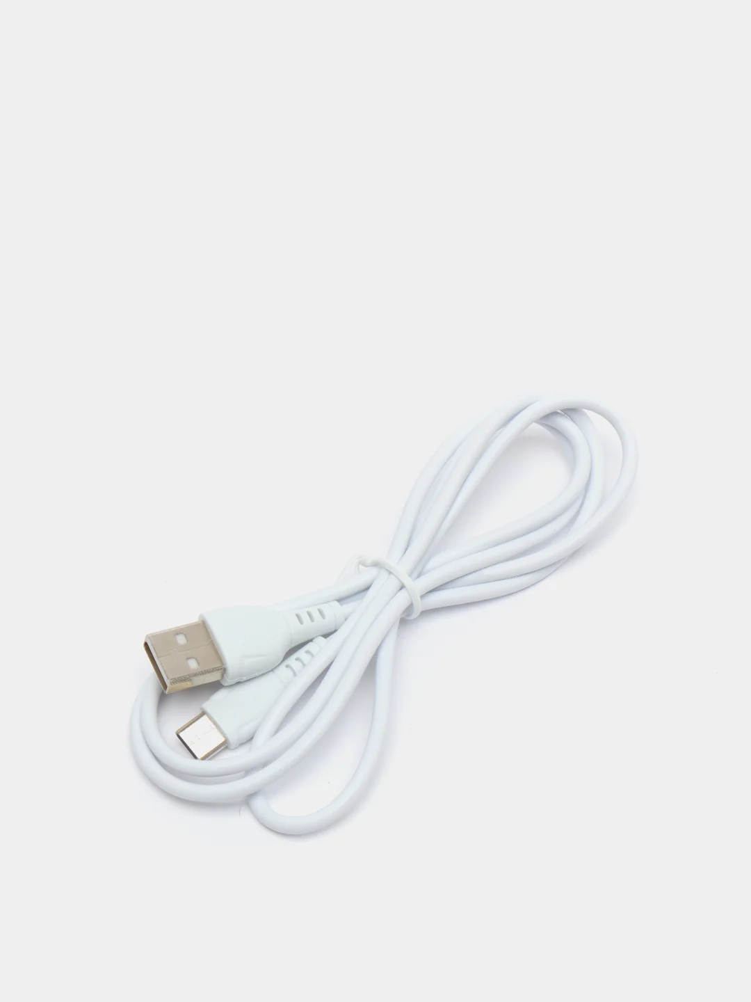 Белый кабель для зарядки USB - Type-C / USB - Lightning(Apple Iphone)/ Micro, Borofone BX51