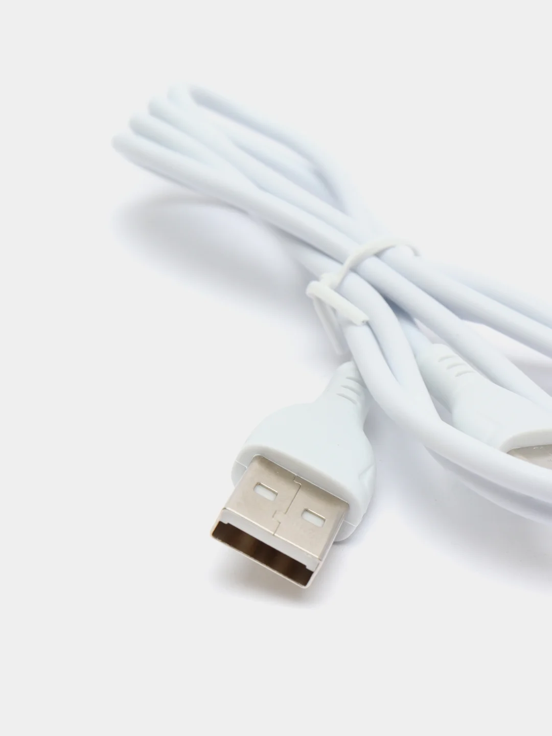 Белый кабель для зарядки USB - Type-C / USB - Lightning(Apple Iphone)/ Micro, Borofone BX51