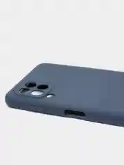 Темно-синий чехол силиконовый для Samsung Galaxy A22 / M32