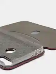 Багровый чехол-книжка Xiaomi Redmi 12, 12С,9C,9A,9,7,7A,8,8A,4X,10, Note 12, 9,9S,9Pro,8/8 Pro,7,8T