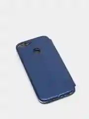 Темно-синий чехол-книжка для Huawei Honor 9 Lite
