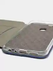 Темно-синий чехол-книжка для Huawei Honor 9 Lite