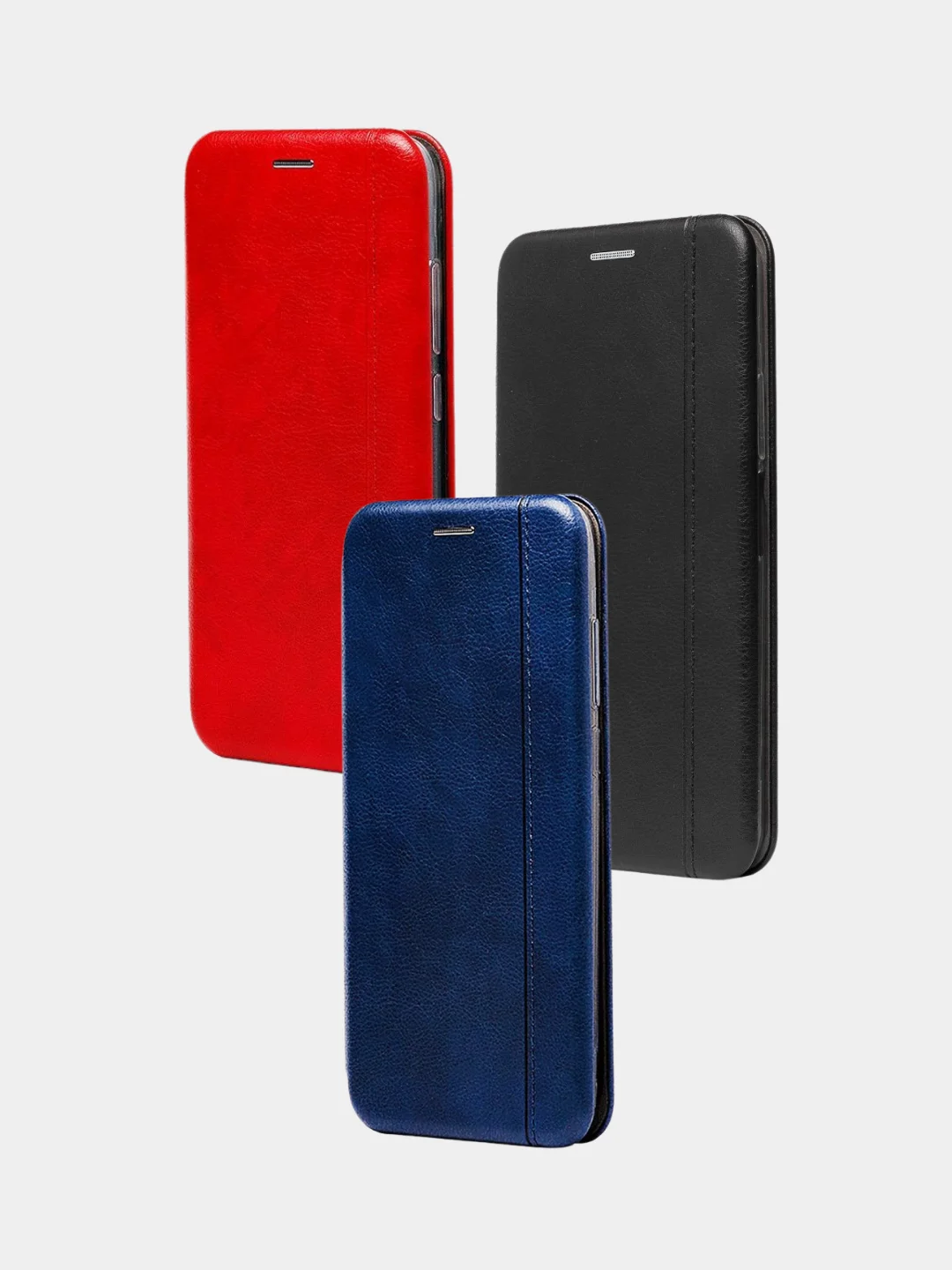 Красный чехол-книжка BC002 для Huawei Nova 6