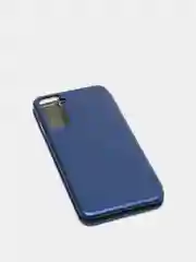 Темно-синий чехол-книжка для Samsung Galaxy S21+