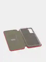 Красный чехол-книжка для Samsung Galaxy S21+