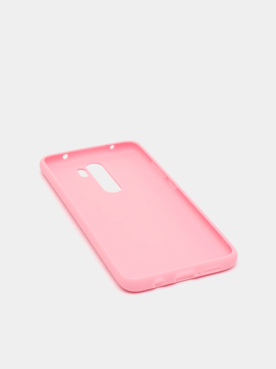 Розовый чехол Xiaomi Redmi Note 8 Pro силиконовый