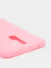 Розовый чехол Xiaomi Redmi Note 8 Pro силиконовый