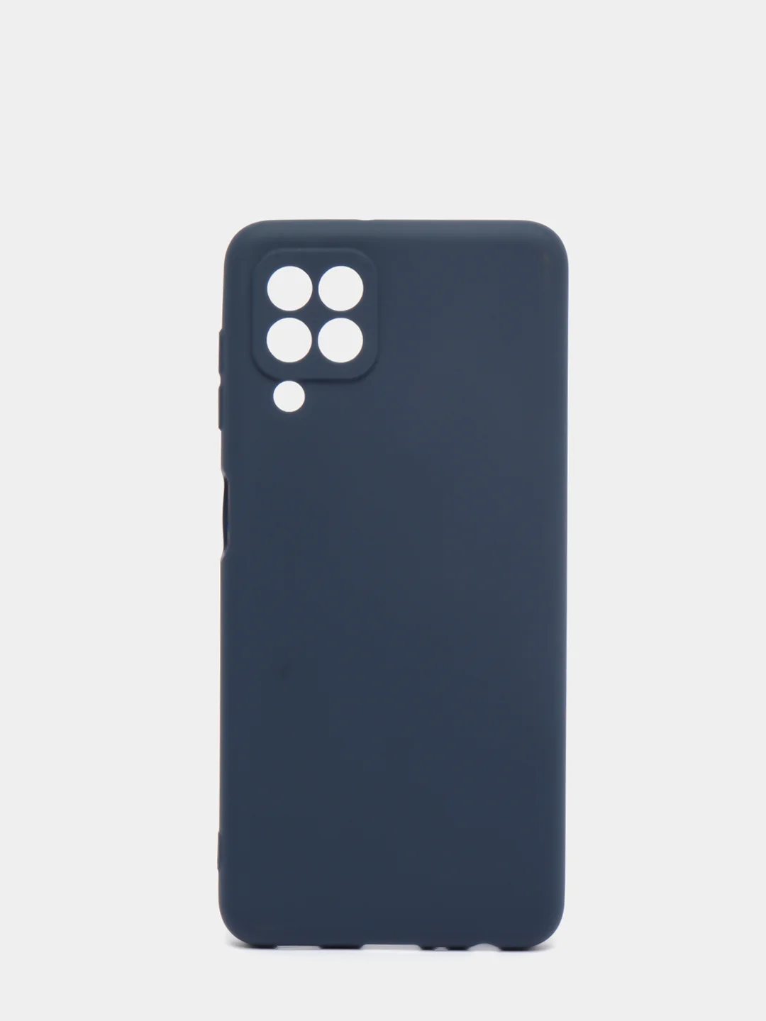 Темно-синий чехол силиконовый для Samsung Galaxy A22 / M32