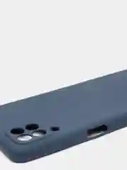 Темно-синий чехол силиконовый для Samsung Galaxy A22 / M32