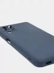 Темно-синий чехол силиконовый для Samsung Galaxy A22 / M32