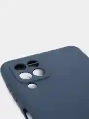 Темно-синий чехол силиконовый для Samsung Galaxy A22 / M32