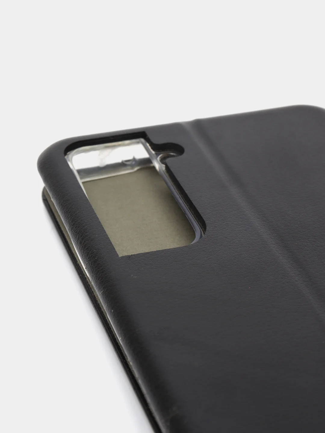 Черный чехол-книжка для Samsung Galaxy S21+
