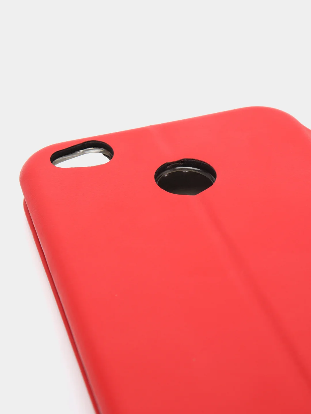 Красный чехол-книжка для Xiaomi Redmi 4X