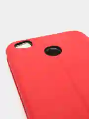 Красный чехол-книжка для Xiaomi Redmi 4X