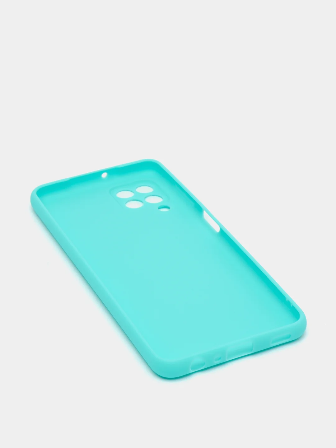 Бирюзовый чехол силиконовый для Samsung Galaxy A22 / M32