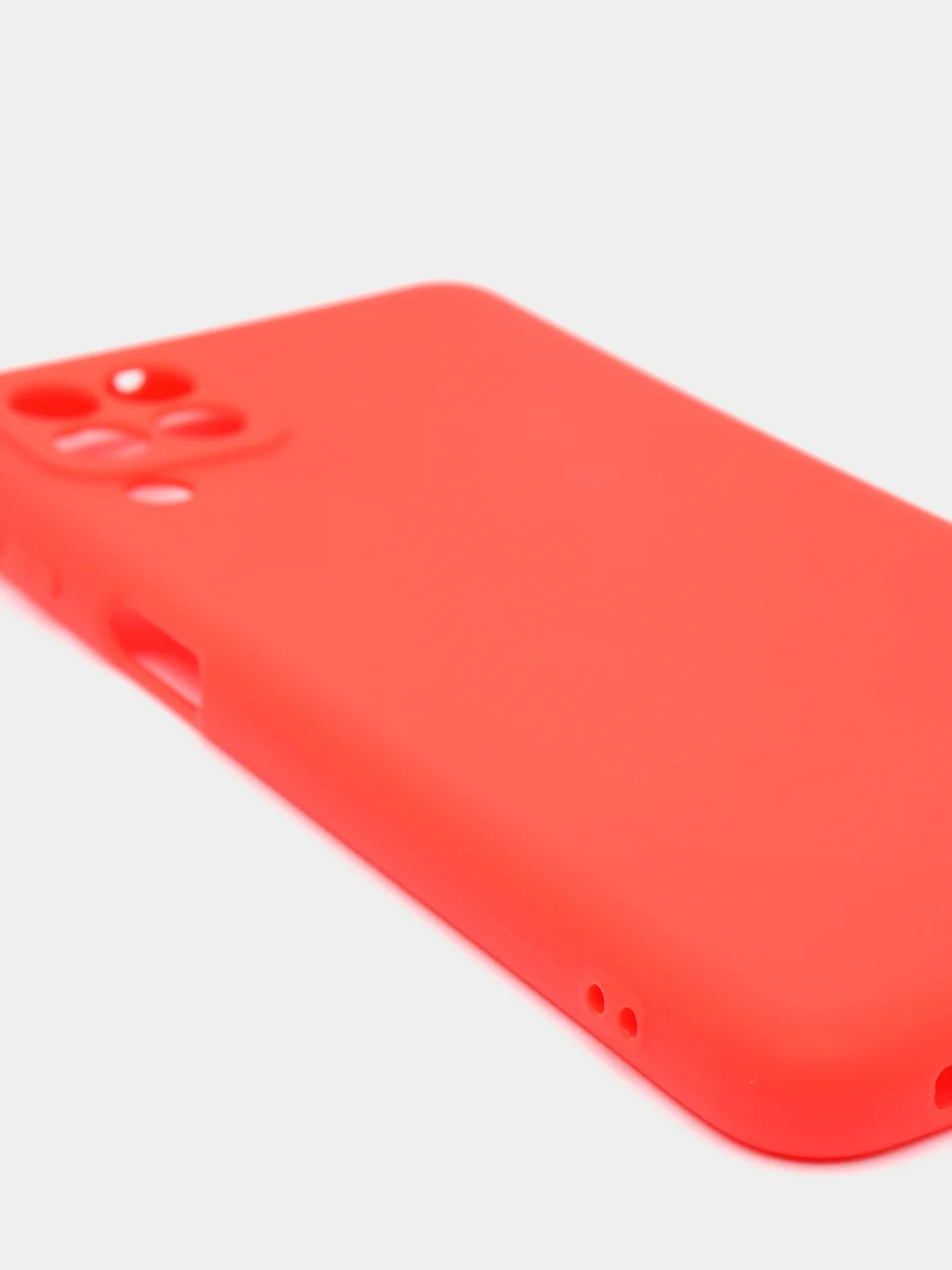 Красный чехол силиконовый для Samsung Galaxy A22 / M32