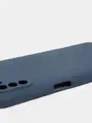 Темно-синий чехол Xiaomi Poco M3 силиконовый матовый