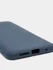 Темно-синий чехол Xiaomi Poco M3 силиконовый матовый