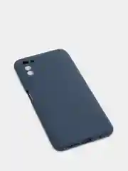 Темно-синий чехол Xiaomi Poco M3 силиконовый матовый